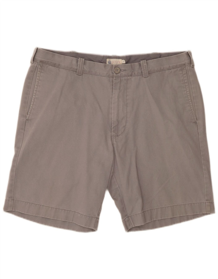 J. CREW Chino Shorts til mænd W36 Large Grå Bomuld