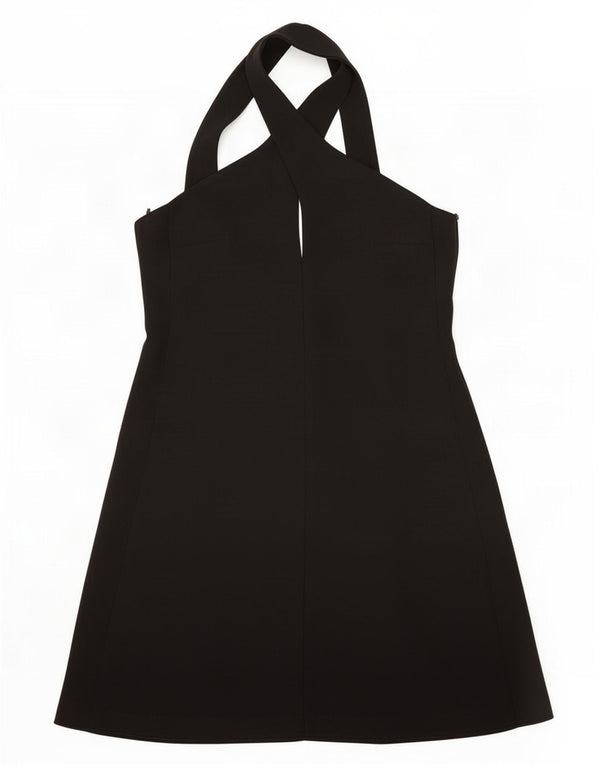 Zara Dame Grimekjole UK 6 XS Sort Polyester