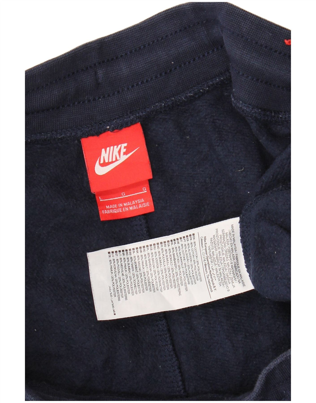 Nike Træningsdragt bukser til mænd Joggers Store marineblå bomuld