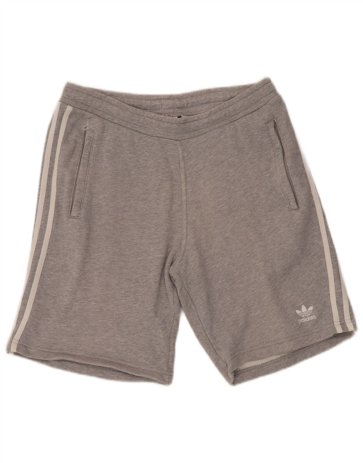 ADIDAS Sportsshorts til mænd Små grå bomuld