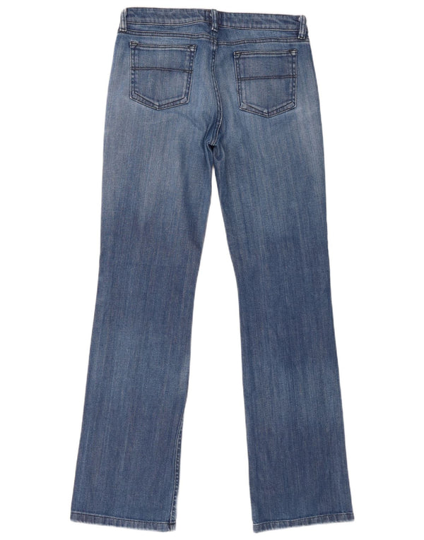 Cerruti 1881 Dame Bootcut Jeans W28 L32 Blå