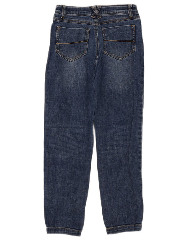 Joules Piger Straight Jeans 7-8 År W22 L22 Blå Bomuld