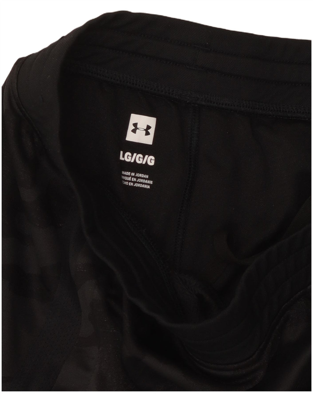 UNDER ARMOUR Dame træningsdragt Bukser UK 16 Large Black Camouflage