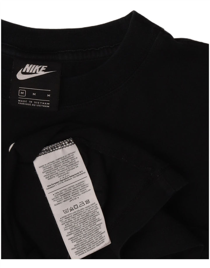 Nike T-shirt top mellem sort bomuld til mænd