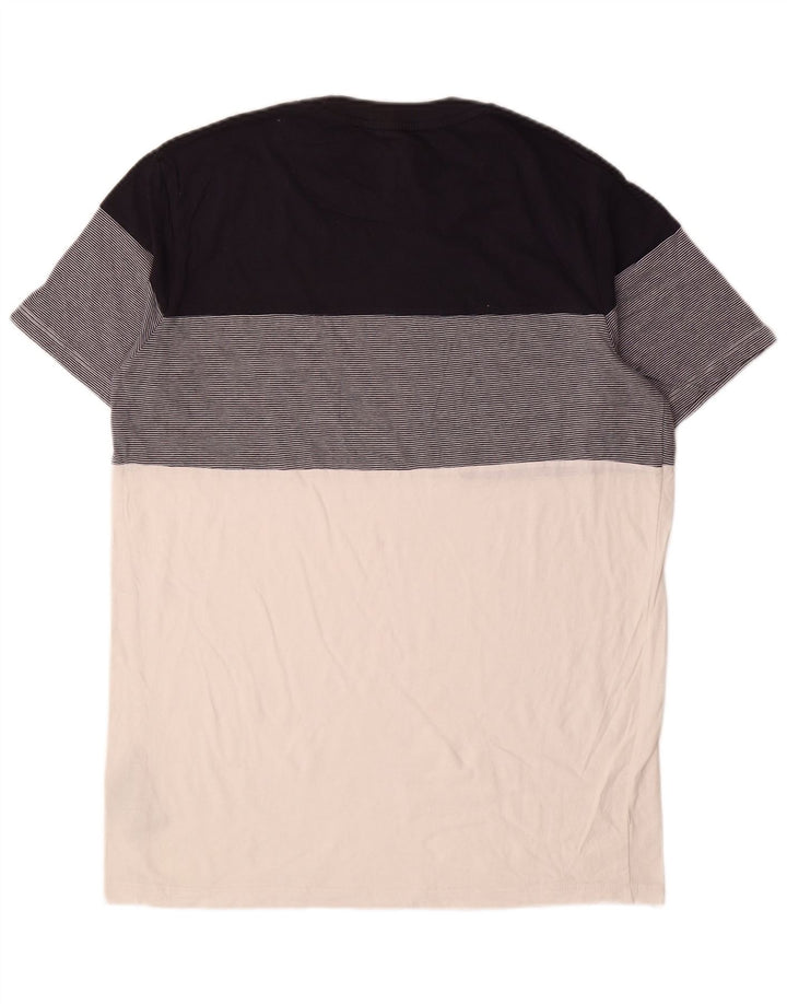 Jack & Jones Herre Regular Fit T-Shirt Top XL Flerfarvet Colourblock
