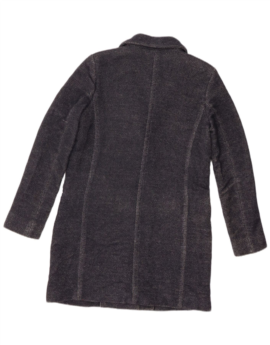 Massimo Dutti Dame Overfrakke EU 36 XS Marineblå Uld