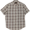 Timberland Mens Earthkeepers Regular Fit skjorte Stor hvid ternet