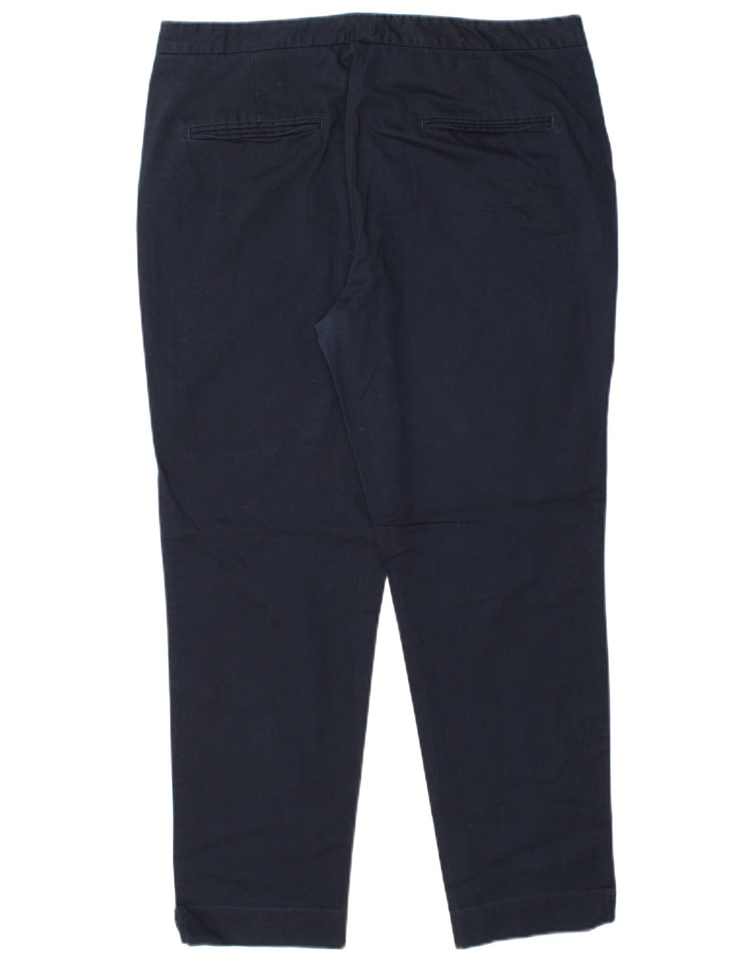 MASSIMO DUTTI Chinobukser til kvinder EU 44 XL W34 L28 Marineblå Klassisk
