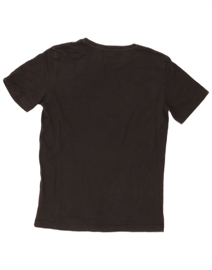 Puma Herre grafisk T-shirt top lille sort bomuld