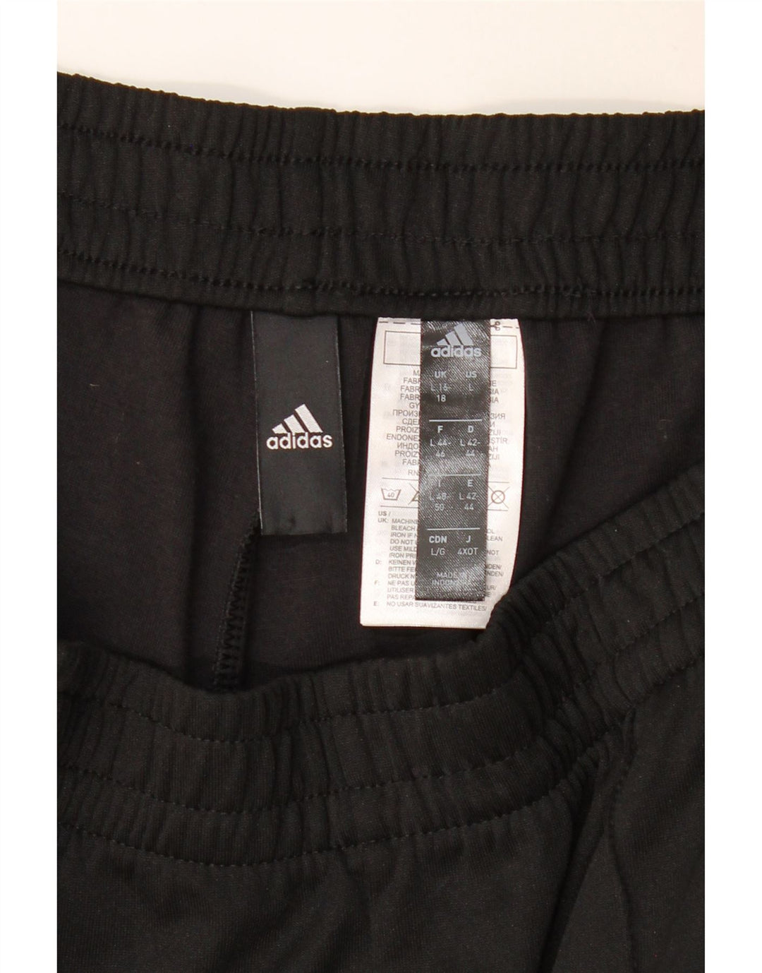 Adidas Træningsdragtsbukser til kvinder UK 16/18 Large Black Polyester