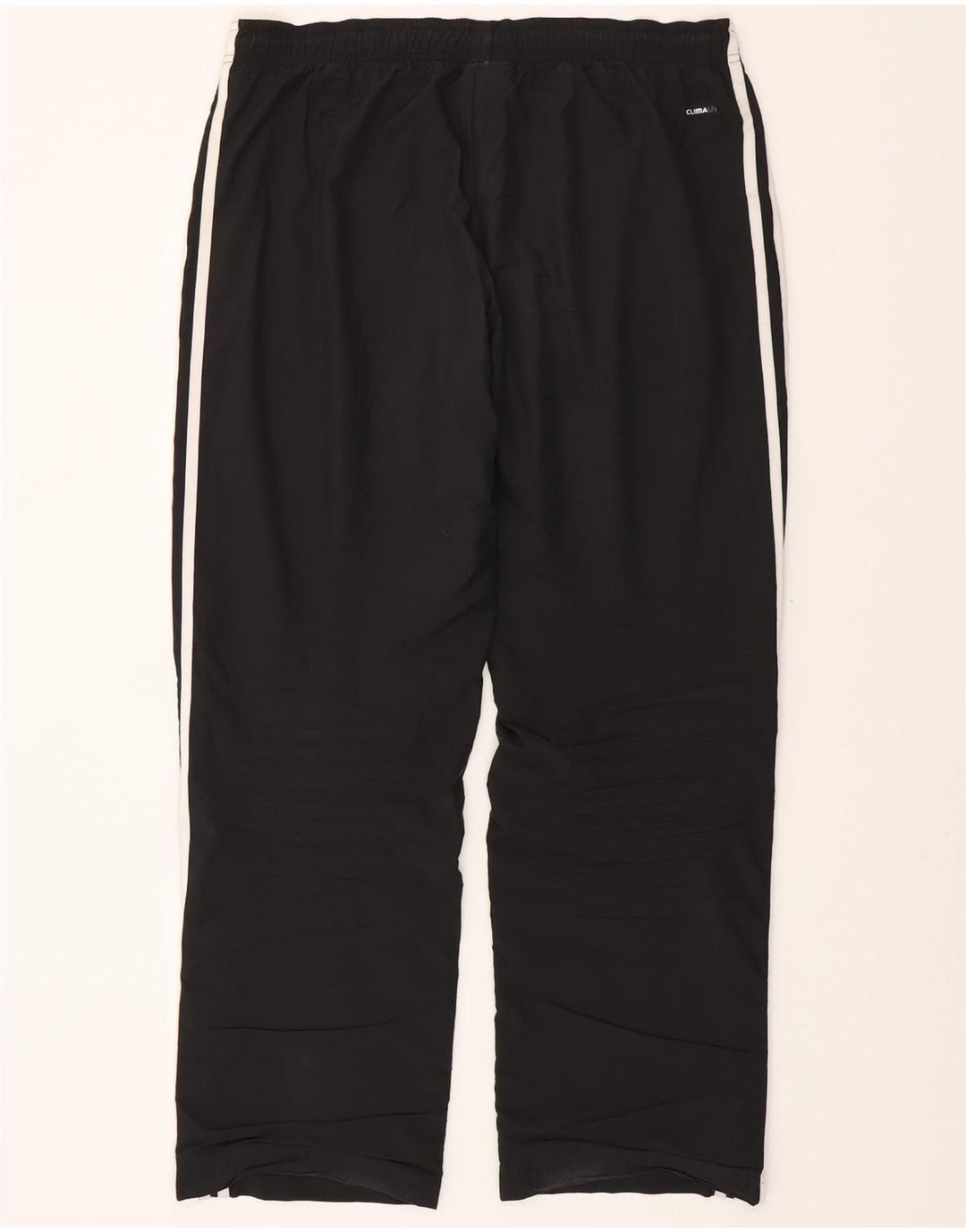 ADIDAS Womens Climalite Tracksuit Trousers UK 16 Large Black Polyester Vintage Adidas and Second-Hand Adidas from Messina Hembry 