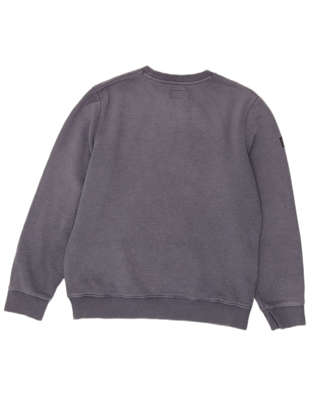 SUPERDRY Grafisk sweatshirt til mænd Stor marineblå bomuld