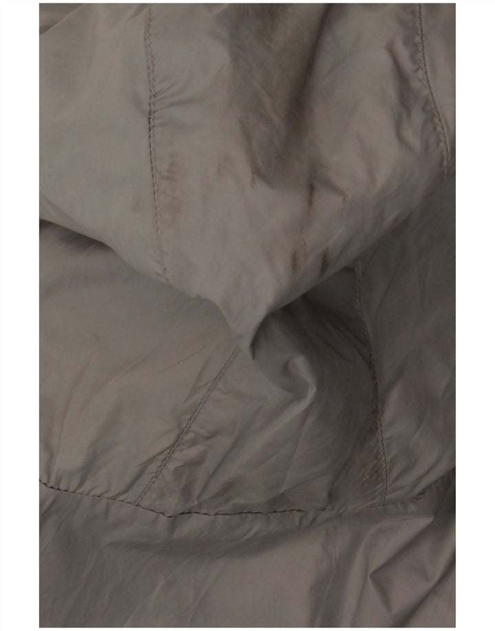 K-Way Womens Vendbar Regnjakke med Hætte UK 14 Medium Navyblå Polyamid