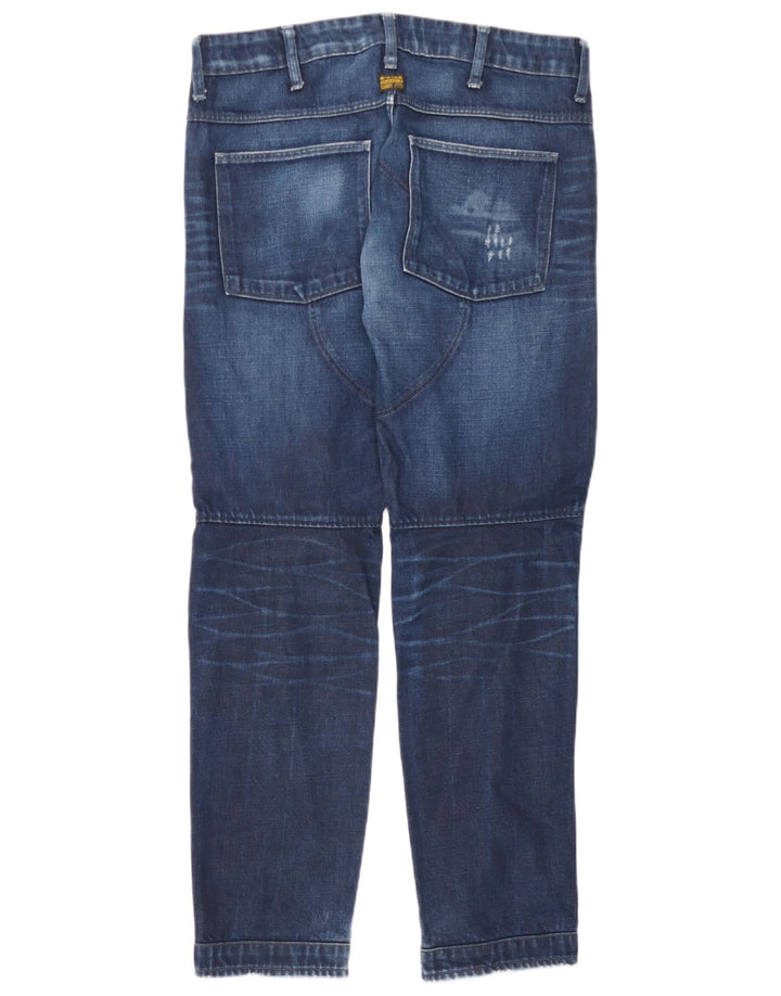 G-Star Herre Distressed Slim Jeans W32 L30 Navy Blue