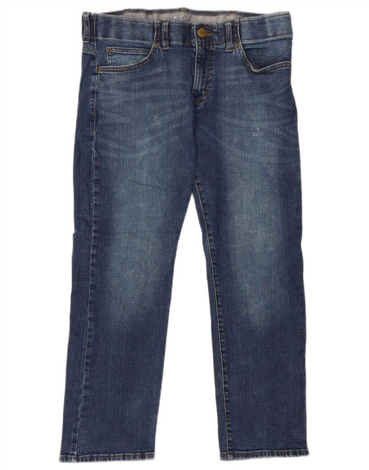 Lee Straight Jeans til mænd W34 L27 Blå