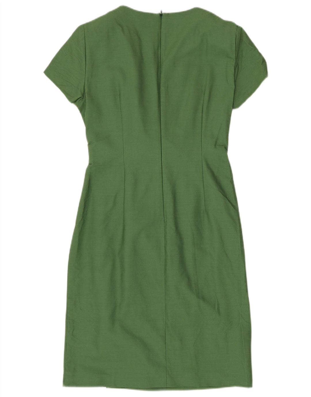 MAX MARA Skedekjole til kvinder UK 12 Medium Grøn
