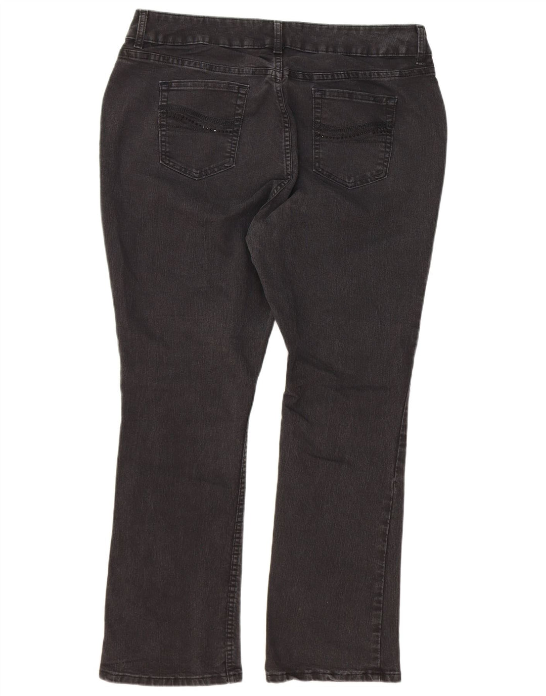 LEE Womens Riders Bootcut Jeans US 20 XL W40 L29 Black Cotton