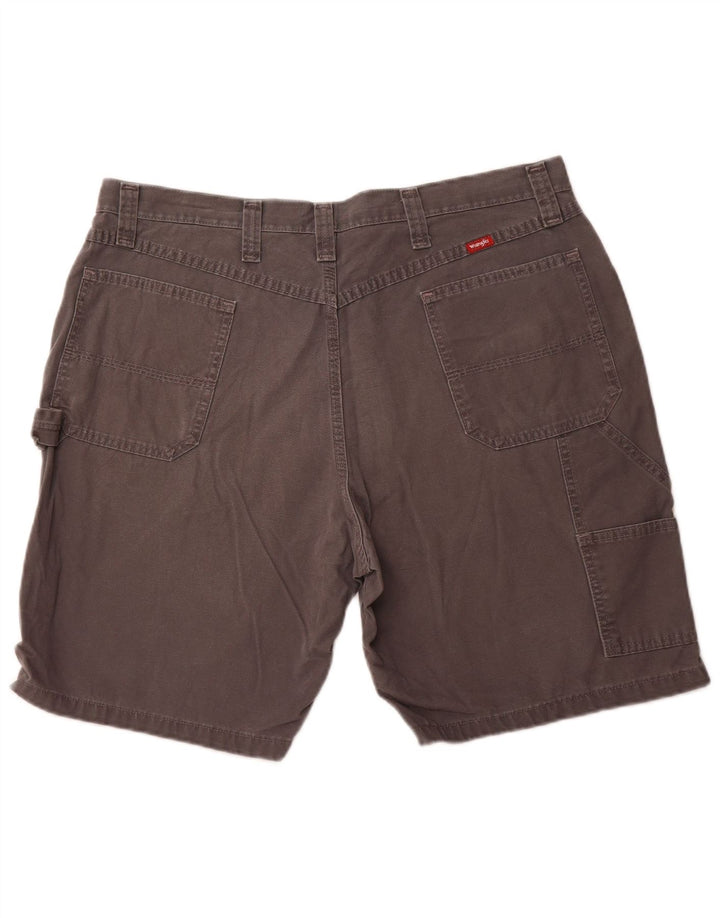 WRANGLER Herre Cargo Shorts W38 XL Grå Bomuld