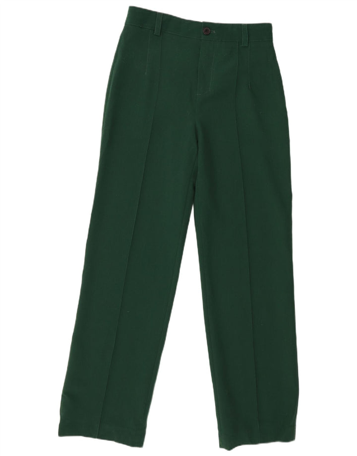 Zara Lige Casual Bukser til kvinder Medium W28 L31 Grøn Polyester