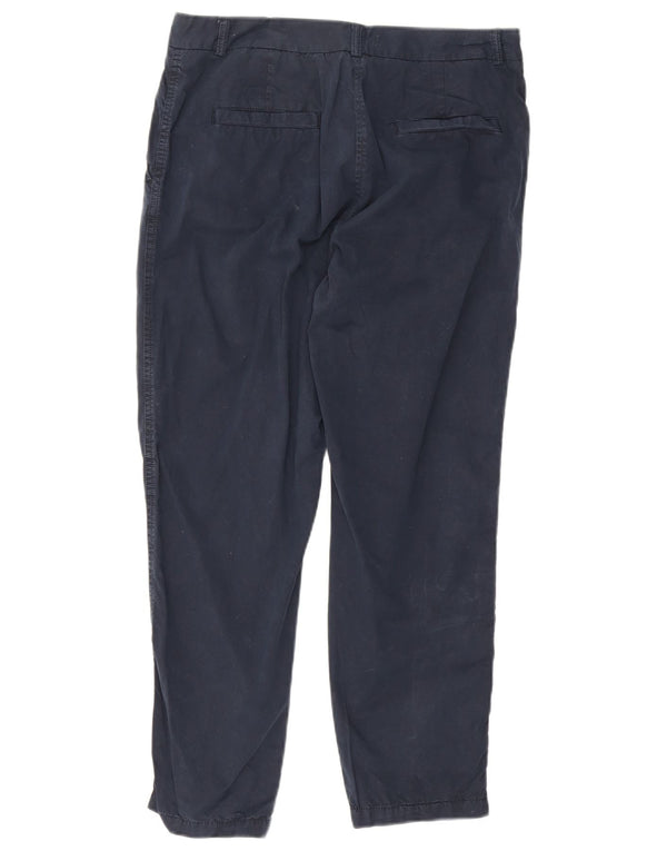 Marks & Spencer Dame Slim Chino Bukser UK 12 Medium W31 L26 Navy Blue