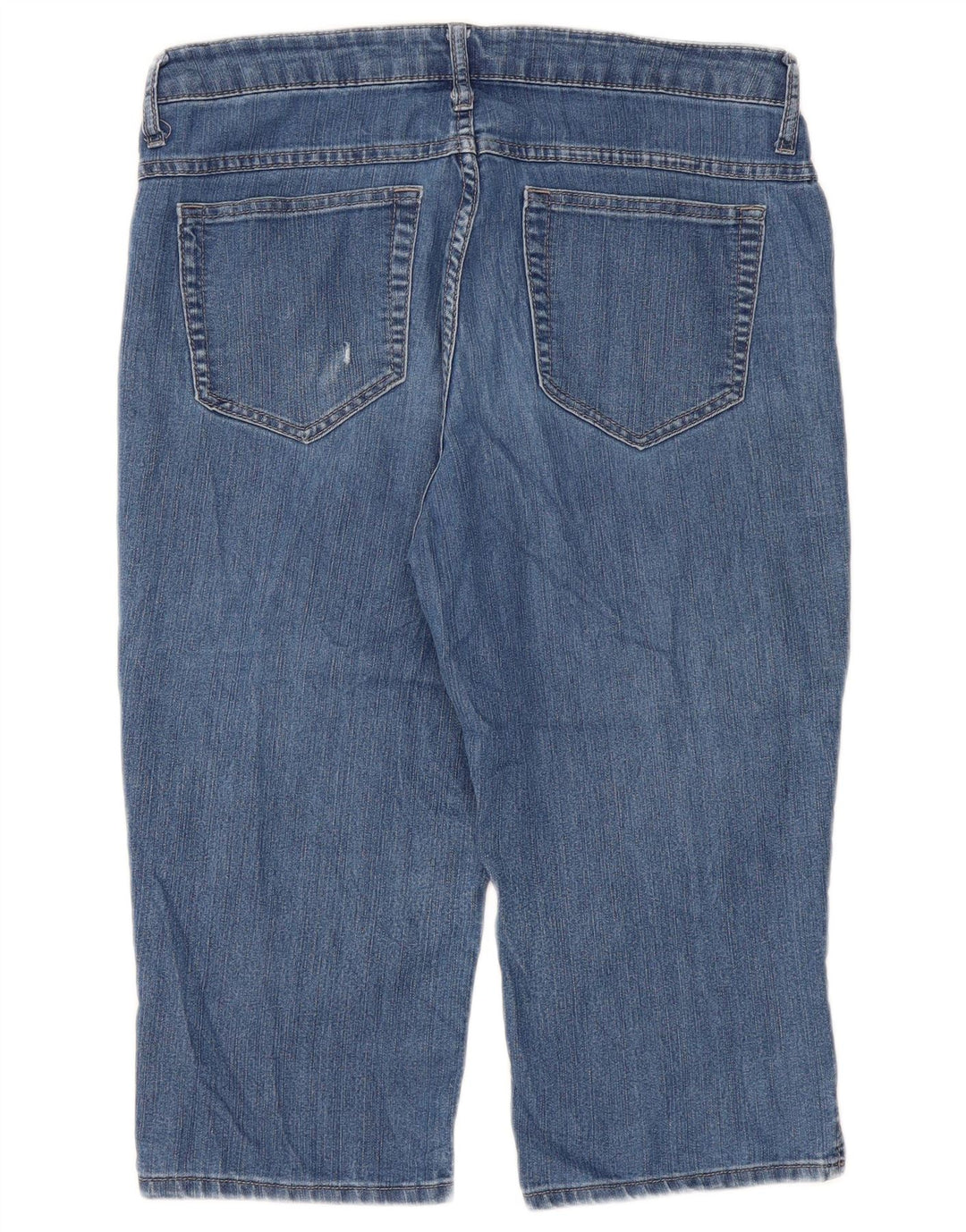 Lee Womens Riders Capri Jeans W34 L18 Blå