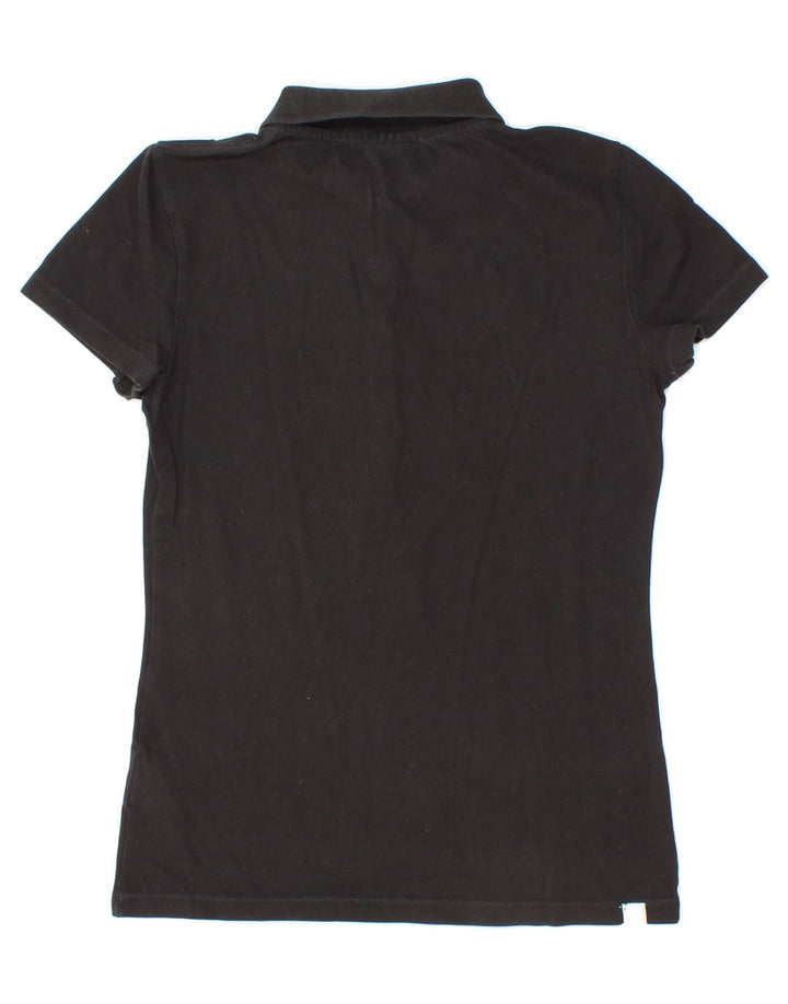 PUMA Womens Polo Shirt UK 10 Small Black Cotton Vintage Puma and Second-Hand Puma from Messina Hembry 