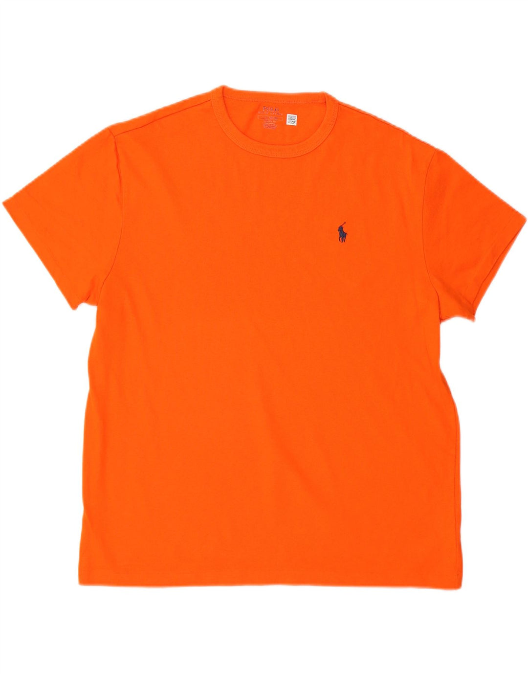 POLO RALPH LAUREN Herre Classic Fit T-Shirt Top Stor Orange Bomuld