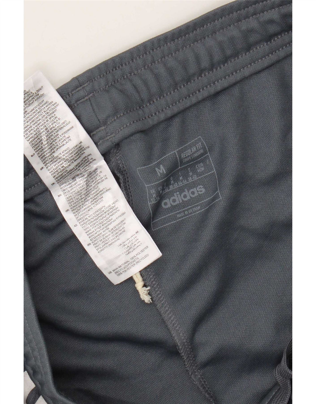 Adidas Graphic Tracksuit Bukser til kvinder UK 12/14 Medium Grey