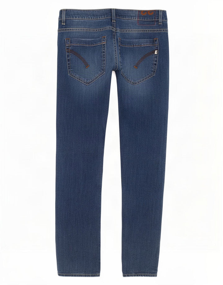 Dondup Dame Slim Jeans W33 L32 Blå Bomuld