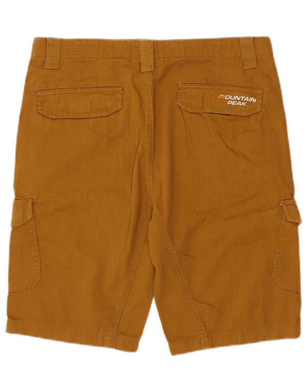 MOUNTAIN PEAK Herre Cargo Shorts Medium W32 Brun Bomuld