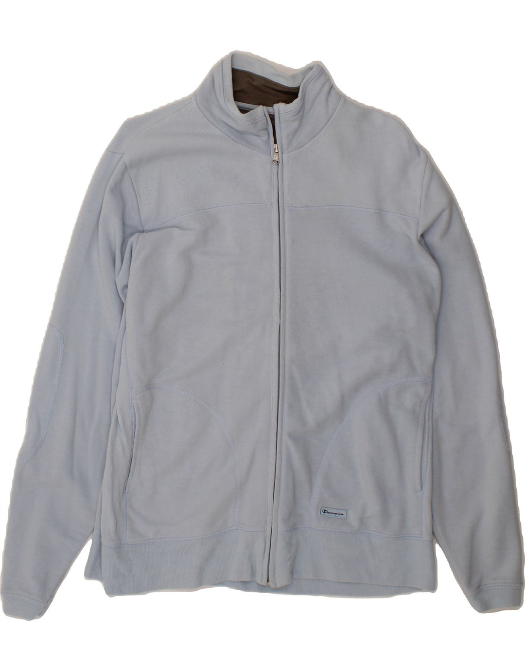 CHAMPION Womens Tracksuit Top Jacket UK 18 XL Blue Cotton Vintage Champion and Second-Hand Champion from Messina Hembry 