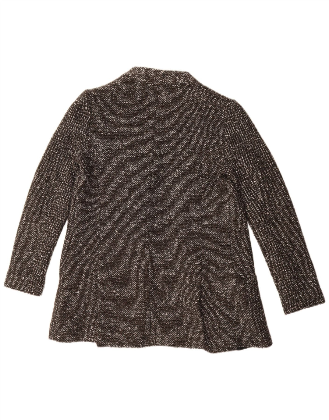 ZARA Womens Open Blazer Jacket UK 10 Small Grå