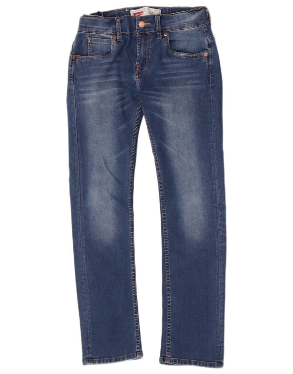 Levi's Boys 511 Slim Jeans 9-10 år W24 L27 Blå Bomuld