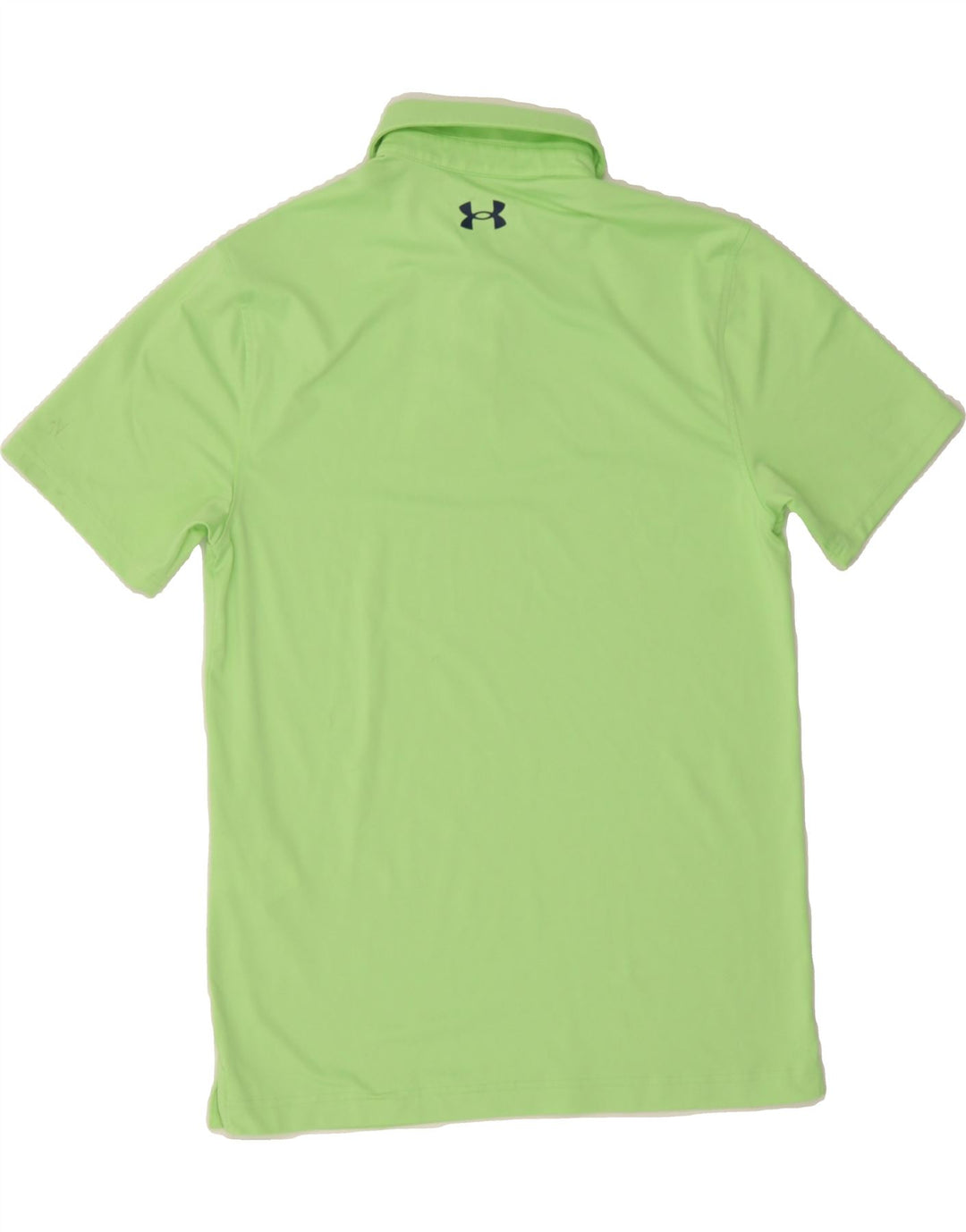 UNDER ARMOUR Mens Polo Shirt Small Green Polyester Vintage Under Armour and Second-Hand Under Armour from Messina Hembry 