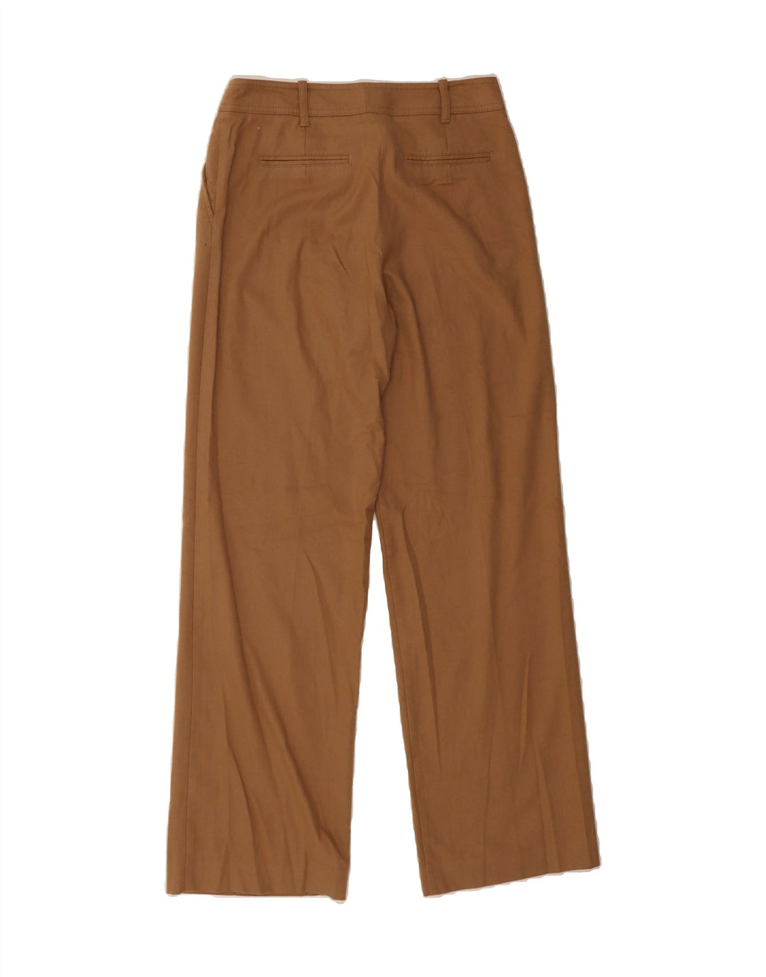 OASIS Womens Straight Chino Trousers UK 8 Small W34 L31  Brown Polyester Vintage Oasis and Second-Hand Oasis from Messina Hembry 