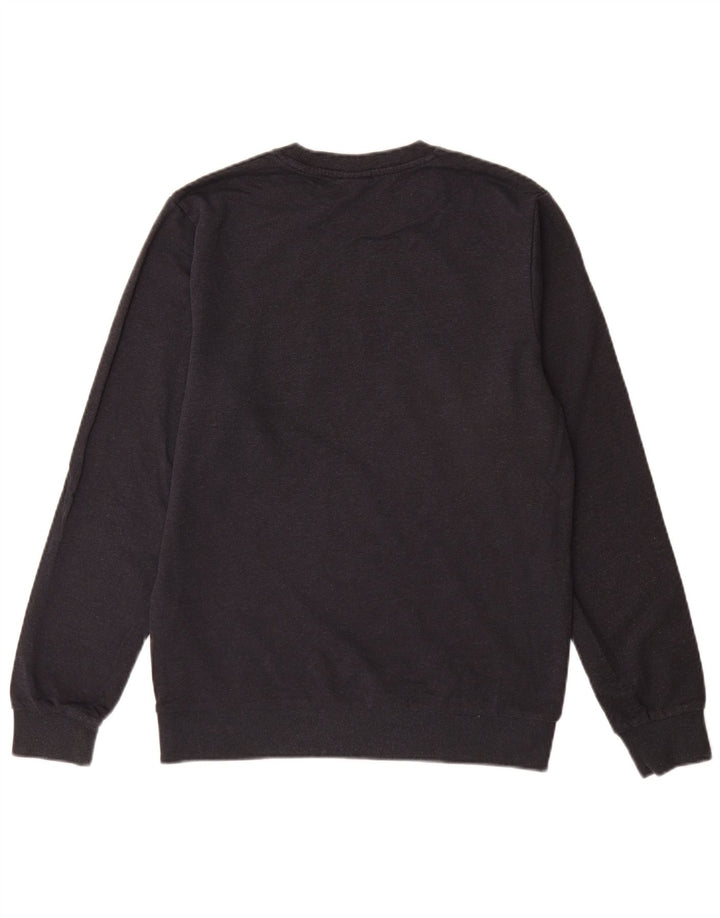 Jack & Jones grafisk sweatshirt til mænd, lille marineblå bomuld