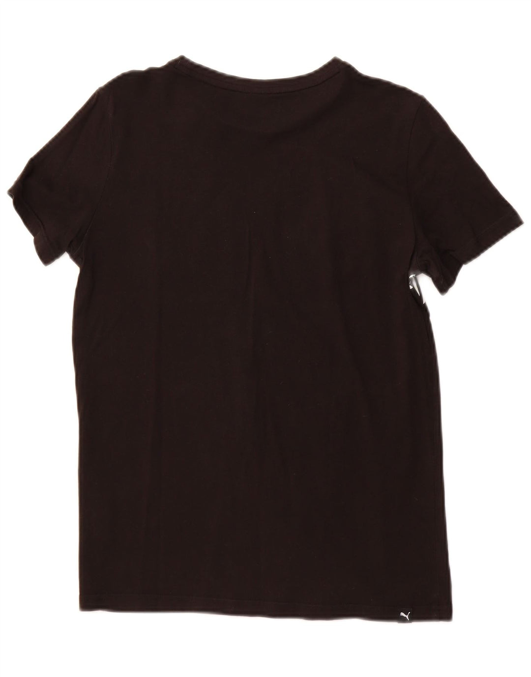 PUMA drenge grafisk t-shirt top 13-14 år sort bomuld