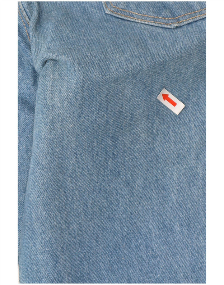 Wrangler Dame Slim Jeans W28 L36 Blå Bomuld