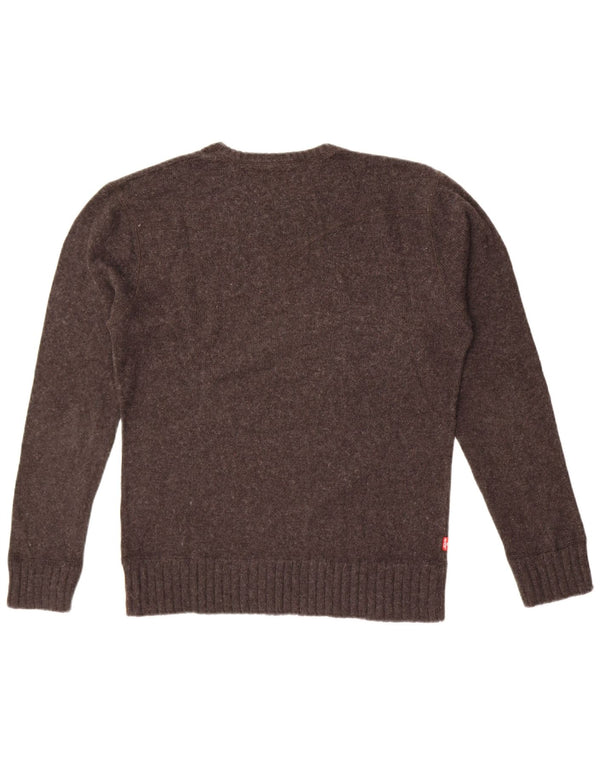 Levi's Dame sweater med rund hals DK 14 Medium Grå Bomuld