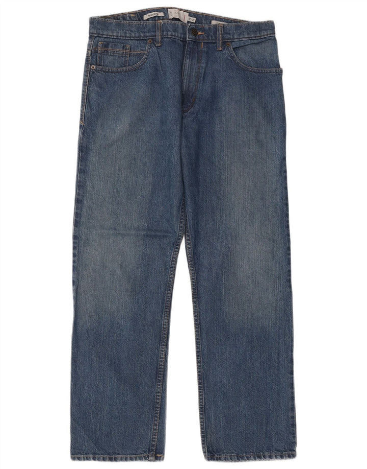 Marks & Spencer Straight Jeans til mænd W34 L29 blå bomuld