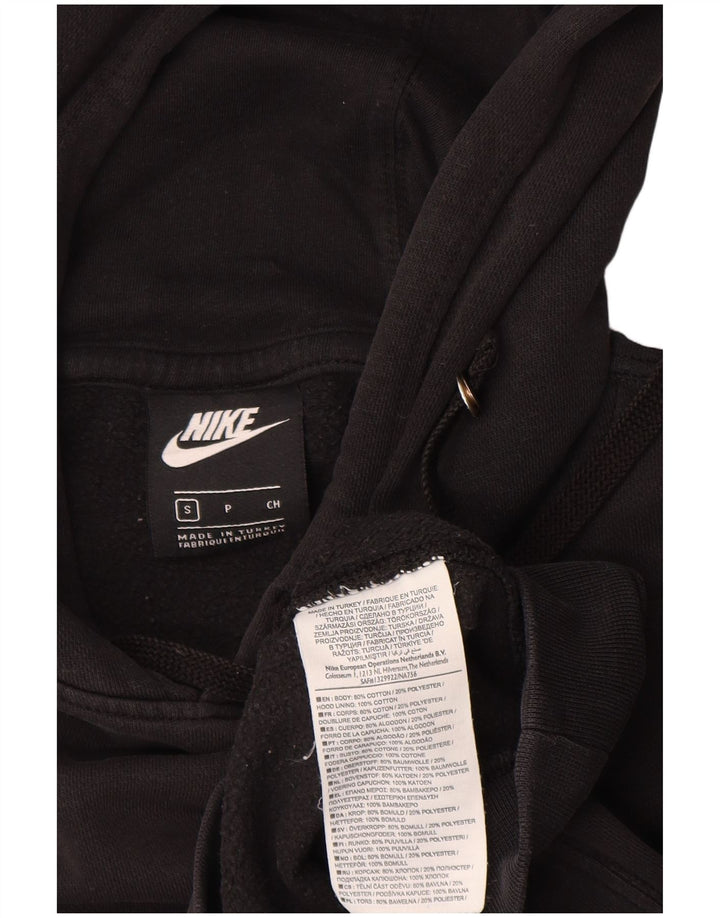Nike grafisk hættetrøje til mænd, lille sort bomuld