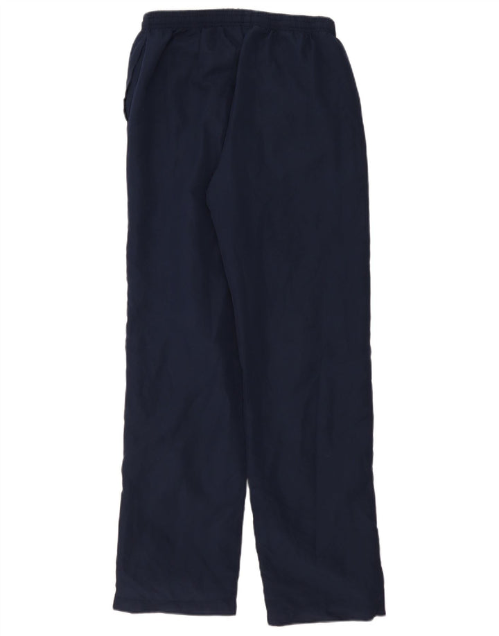 ASICS Graphic Tracksuit Bukser til kvinder UK 14 Large Navy Blue Polyester