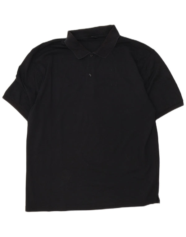 Champion herre poloshirt XL sort bomuld
