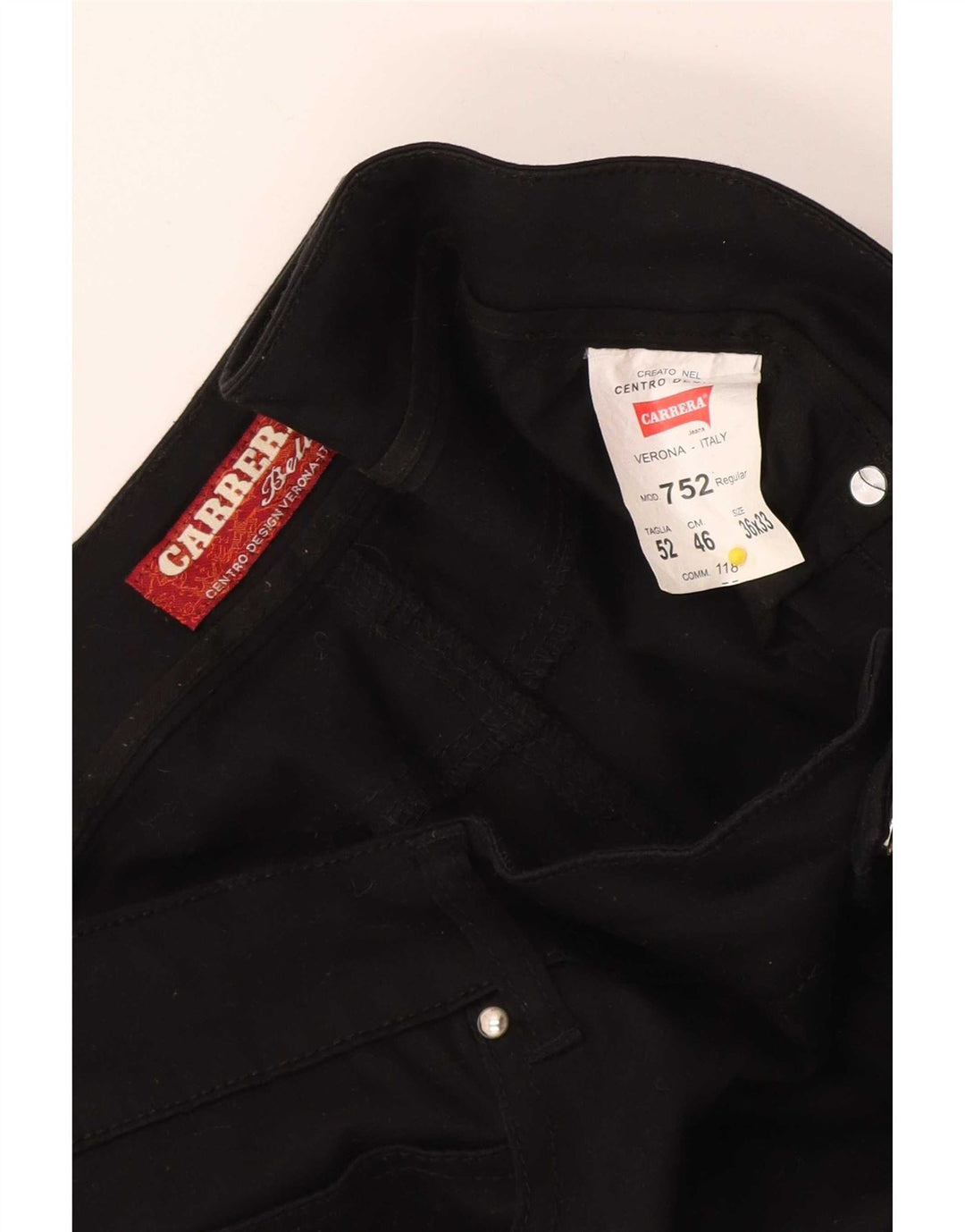 Carrera Straight Casual Bukser til mænd W36 L33 Sort