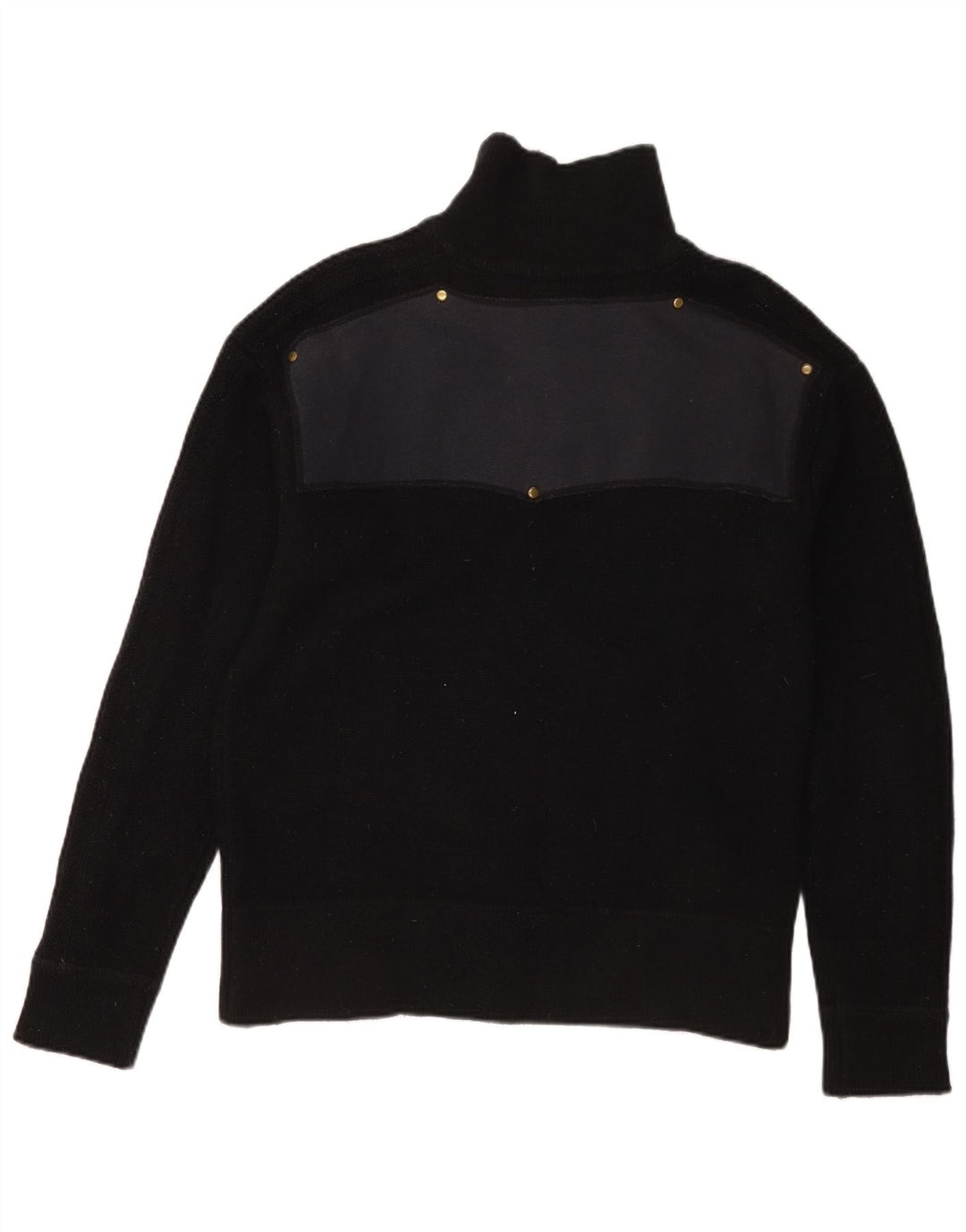 Dickies Herre grafisk cardigan sweater Medium Sort Colourblock Uld