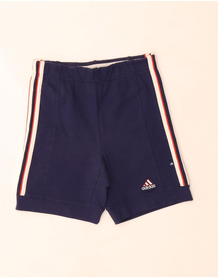 Adidas Dame Sports Shorts UK 12 Medium Navy Blue Bomuld