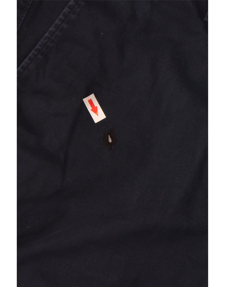 TOMMY HILFIGER Lige Chinobukser til mænd W34 L32 Marineblå bomuld