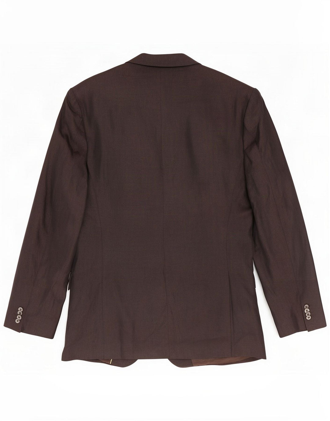Massimo Dutti Herre 3-knaps blazerjakke EU 56 XL Brun hør