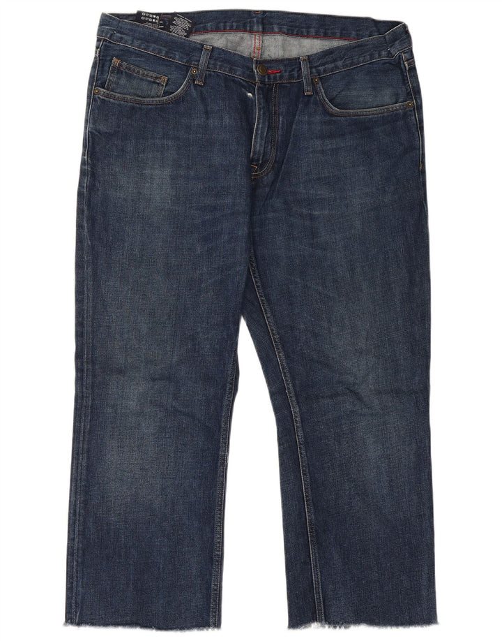 Tommy Hilfiger Herre Cropped Jeans W38 L25 Blå Bomuld