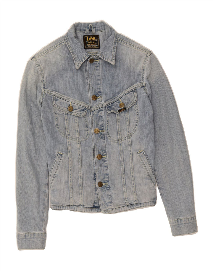 LEE Womens Denim Jacket UK 12 Medium Blue Cotton Vintage Lee and Second-Hand Lee from Messina Hembry 